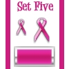 Pink Ribbon Set