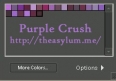 Purple Crush Photoshop Color Swatch