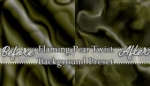 Flaming Pear Twist Preset - For Backgrounds