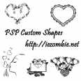 PSP Custom Love Shapes