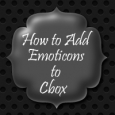 Add Smilies/Emoticons to CBOX