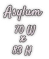 Asylum Mini Mega 70 x 83 Game Head -  (See Description for Link to Avs)