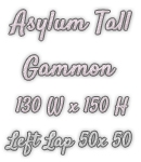 Asylum Tall Gammon - 150 H X 130 Left Lap Game Head