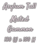 Asylum 150 x 130 Mated (Each Size is 65 x 150) - Gammon